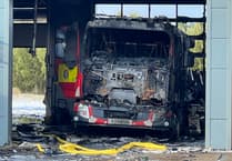 Charging of equipment on fire trucks reviewed following fire station blaze