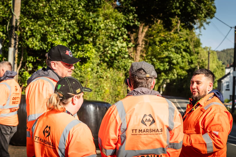 Isle of Man TT marshals