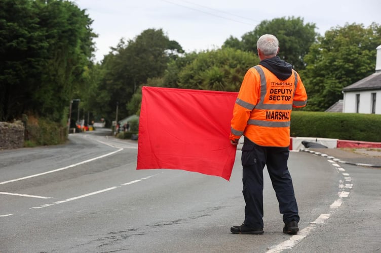 This evening's Manx Grand Prix session has been abandoned after a red flag (Photo: Callum Staley)