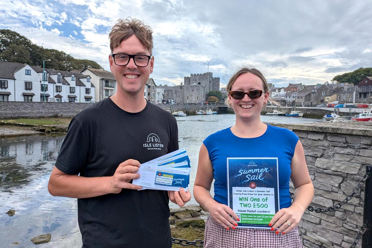 Win £500 Steam Packet vouchers with Isle Listen's charity draw
