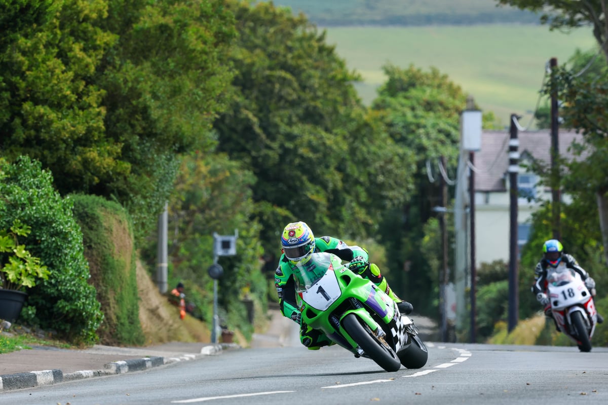 Nathan Harrison sets fastest time in Thursday afternoon's Classic TT qualifying
