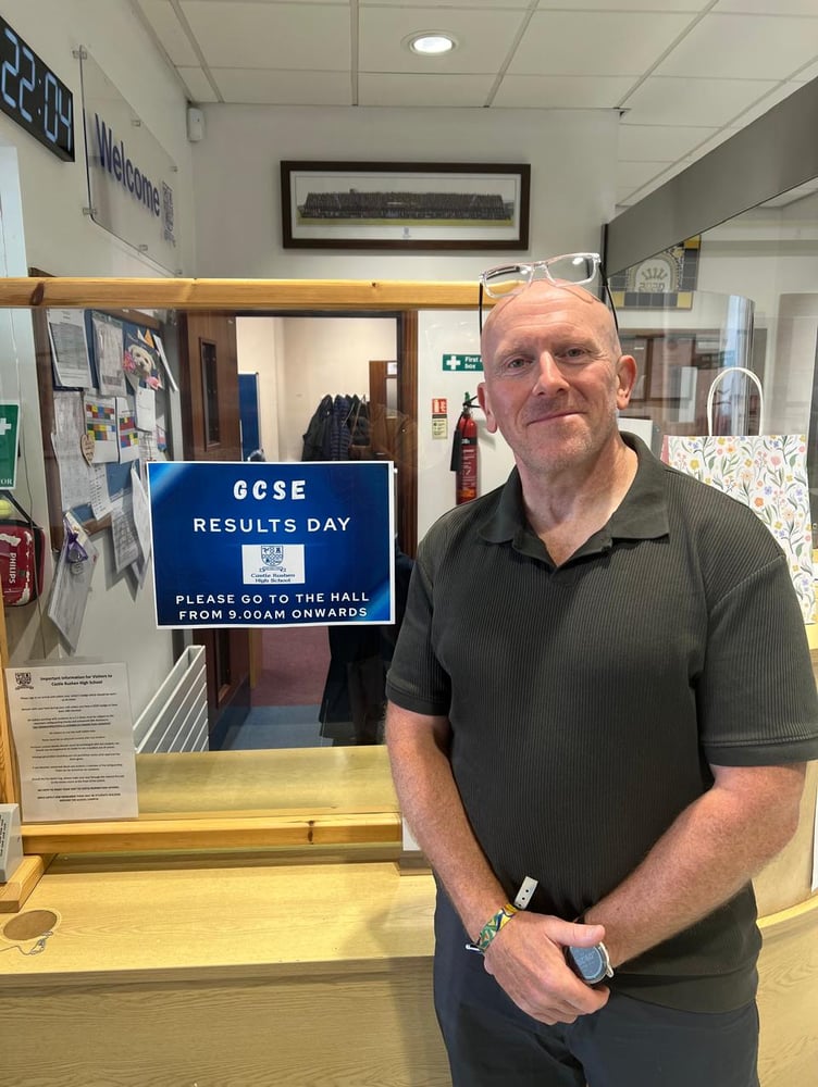Castle Rushen High School headteacher Keith Winstanley
