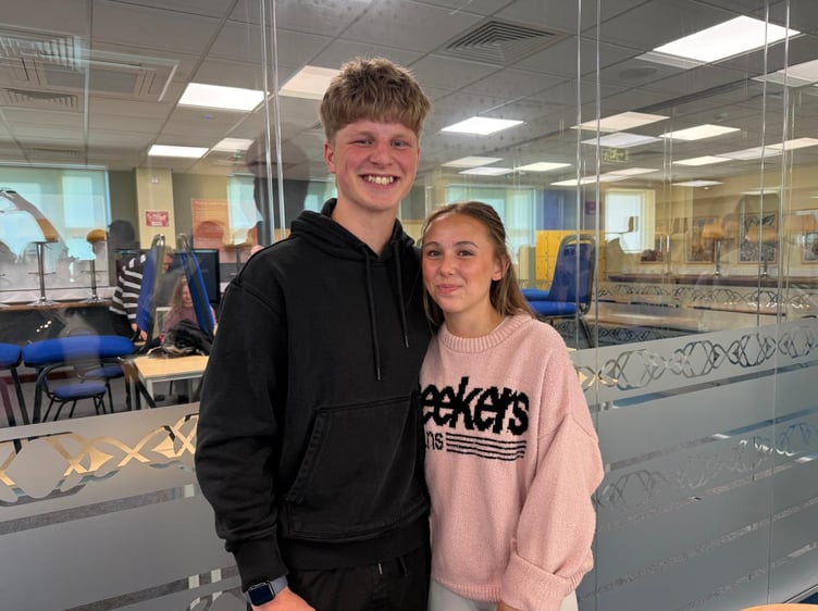Kaelan Oreski-Dorey and Alexa Beattie