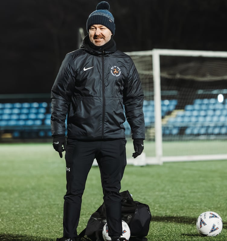 Wayne Lisy has enjoyed a successful few years in charge of the Isle of Man FA national women's football team (Photo: David Lovelady)