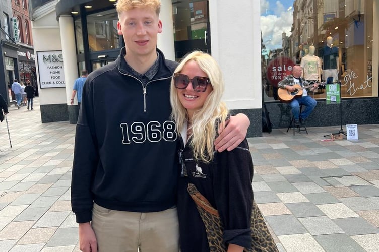 Logan Gaskell and Rocky Poole (L-R)