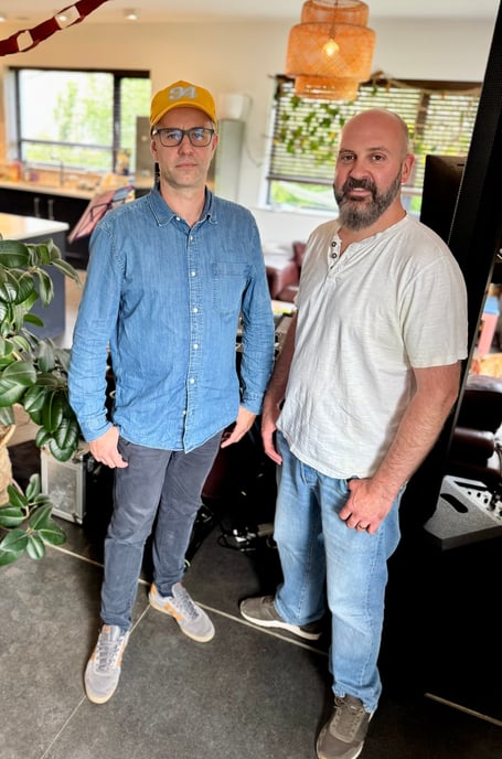 Chris Ellis and Tom Chapman who make up Kitchen Disco
