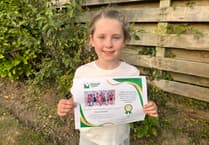 Eight-year-old ‘mountain goat’ raises £220 with Mini Parish Walk
