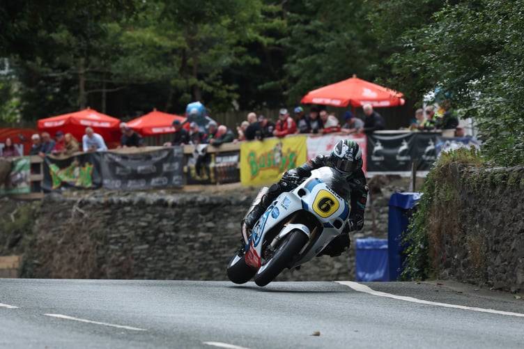 Michael Dunlop on his way to victory in Tuesday morning's Senior Classic TT (Photo: Callum Staley/CJS Photography)