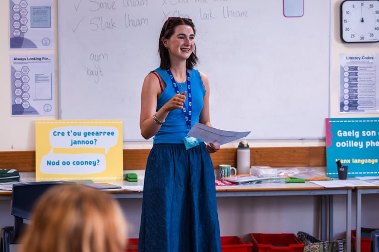 Teacher Feena Wilson created a bright, supportive and engaging atmosphere for beginner learners