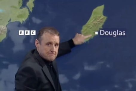 The 53-year-old comedian and actor interrupted presenter Molly Brewer during Wednesday morning’s programme