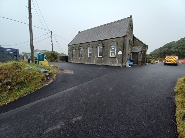 The top of Ballakilpheric Road