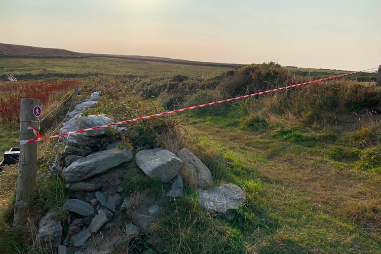 Part of the Raad Ny Follian closed between the Sound Cafe and the Chasms after an ordnance device found