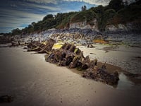 The lesser-known wreck found on a Ramsey beach