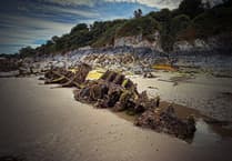 The little-known shipwreck hiding on a beach just outside Ramsey