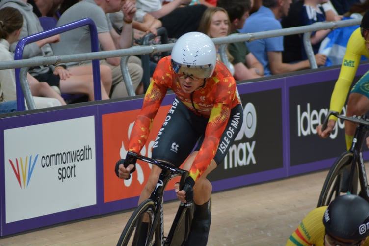 Ben Swift represented the Isle of Man at a second Commonwealth Games in Glasgow last month (Photo: Andy Dalrymple)