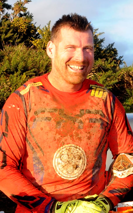 Five-time World Enduro Champion David Knight (JW)