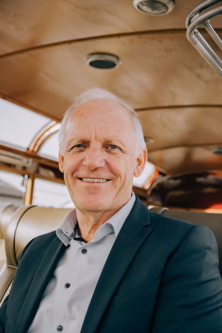 Wolfgang Steber runs a tour business in Germany