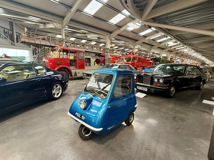 Created by Peel Engineering during the 1960s, the prototype formed part of the development process which led to the production P50.