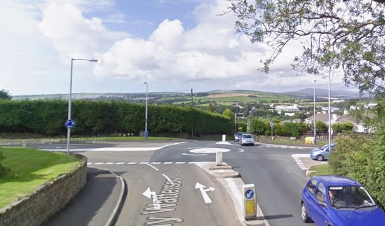 The crash occured in the area of Johnny Watterson's Lane on Wednesday afternoon