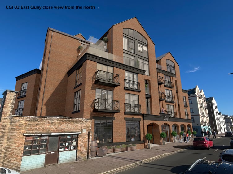 How the boutique hotel could look on East Quay in Peel, if planning is approved