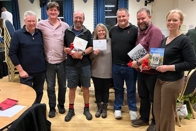 Team Nob - winners of the first Rushen Heritage Quiz Night in October 2025