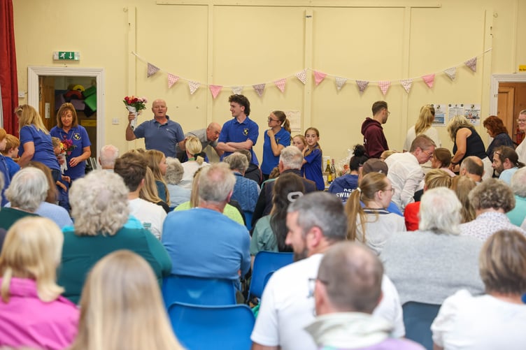 Crowds gathered for the annual Produce Show