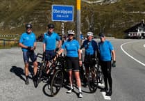 Cyclist's epic 1,500km charity ride from Switzerland to Isle of Man