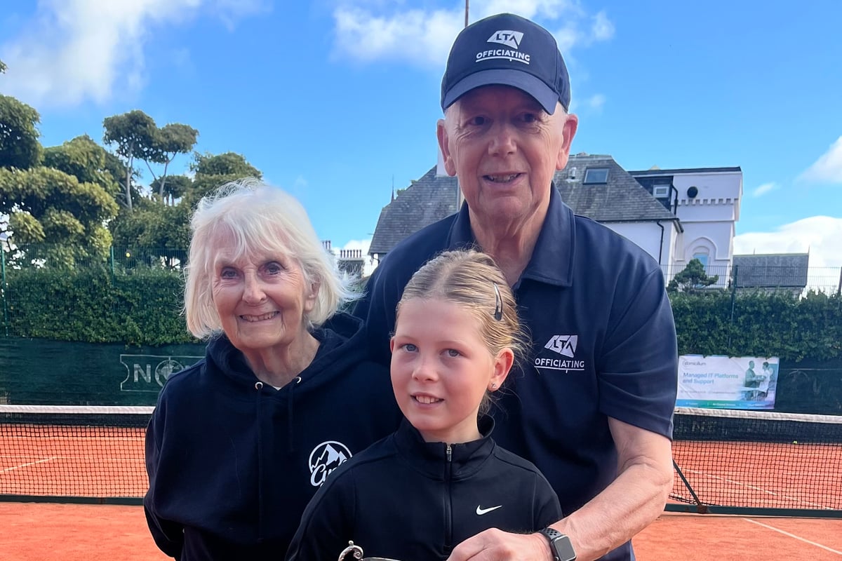 Tennis ace Zara hoping to follow in the footsteps of Billy Harris