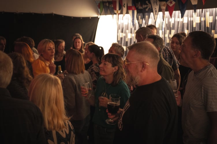 The venue was intimate, with just enough room to dance