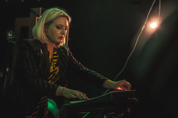 Sarah Bates is known as the 'Mancunian Synth Queen'