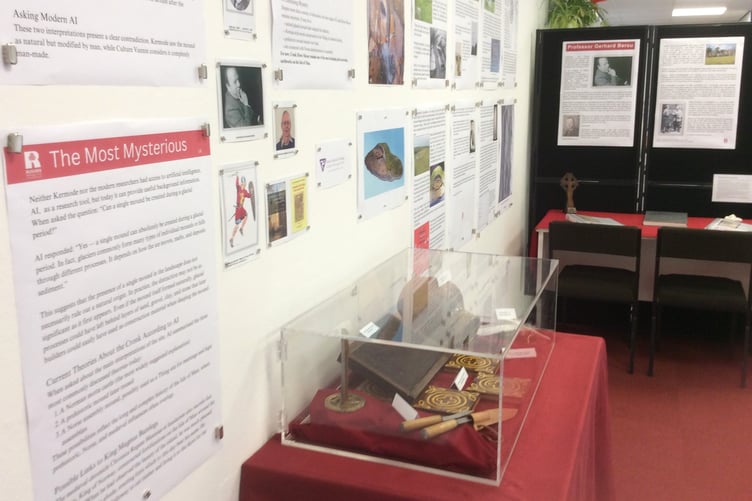 The exhibition is taking place in the Rushen Heritage Centre on Bridson Street in Port Erin