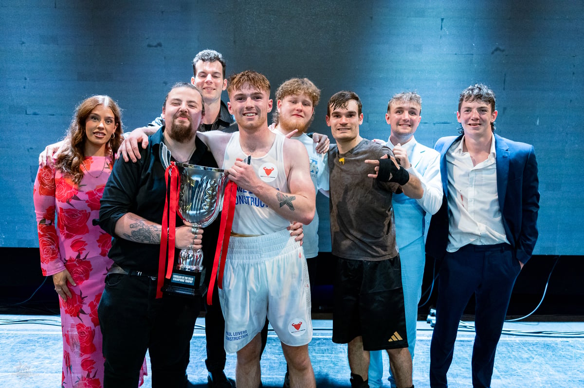 Competitors pack a punch at annual charity boxing event