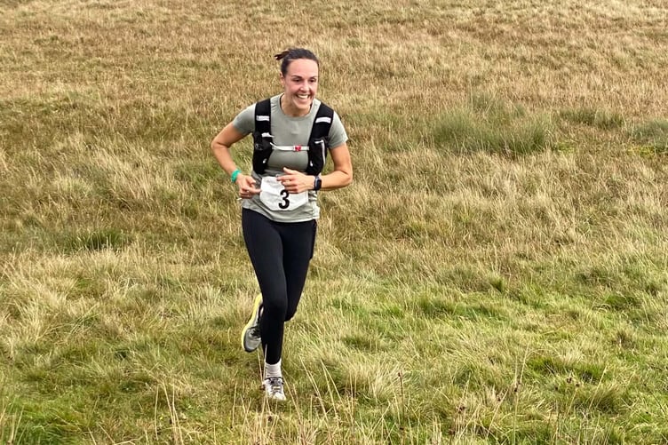 Jessica Blackley produced an excellent run to emerge as the clear winner of the women's race in seventh place overall (Photo: Lynda Quayle)