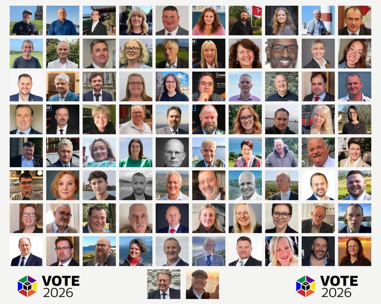 All the 82 candidates standing in the Isle of Man's General Election 2026