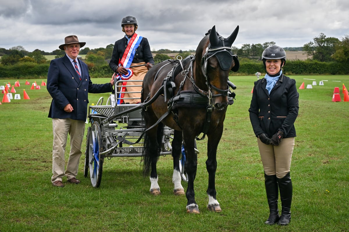 Fairytale farewell for JC at British Carriagedriving National Championships