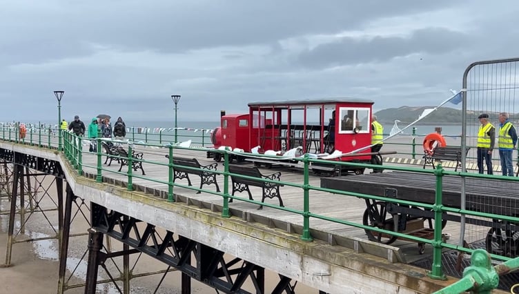 Summer Sunday opening of Queen's Pier, Ramsey