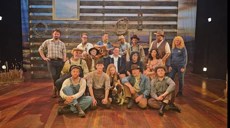 The 'Of Mice and Men' cast and crew