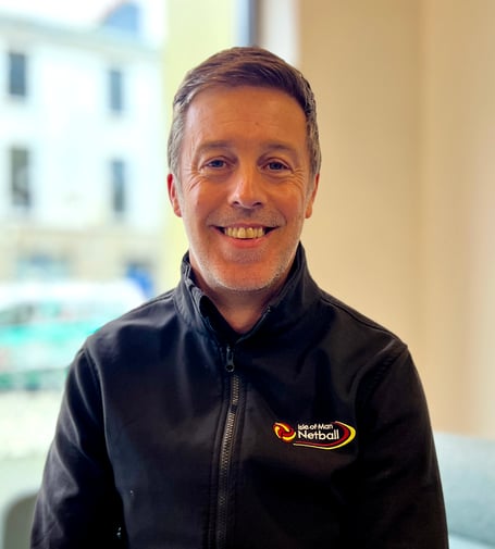 Paul Jones, the new performance director at Isle of Man Netball