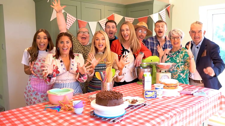The cast of the Great British Bake Off Musical