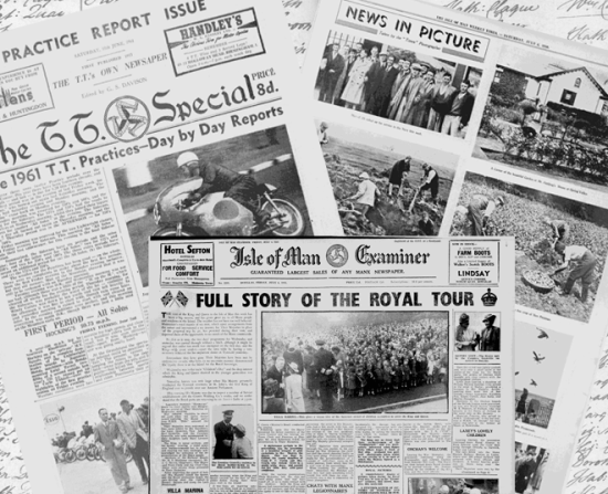 Historical Manx newspapers