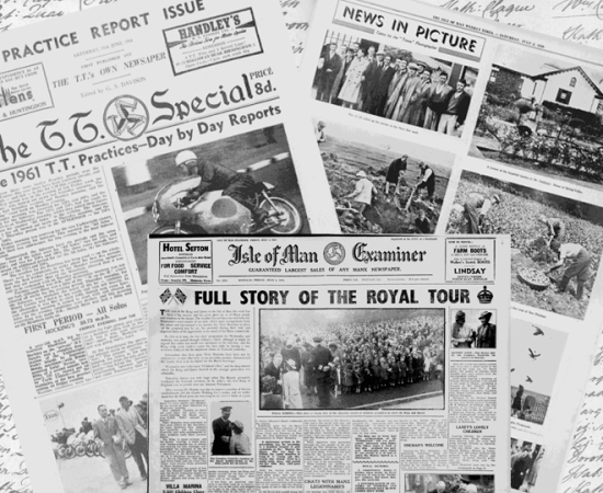 Historical Manx newspapers