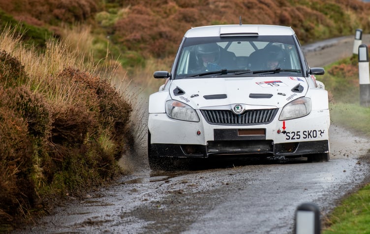 Locals Gary Leece and his niece Sarah Coole are seeded No.8 in the Skoda Fabia for this weekend's Chris Kelly Rally