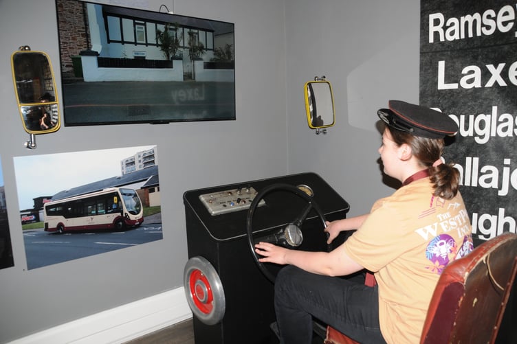 The virtual bus drive experience will keep people of all ages enthralled