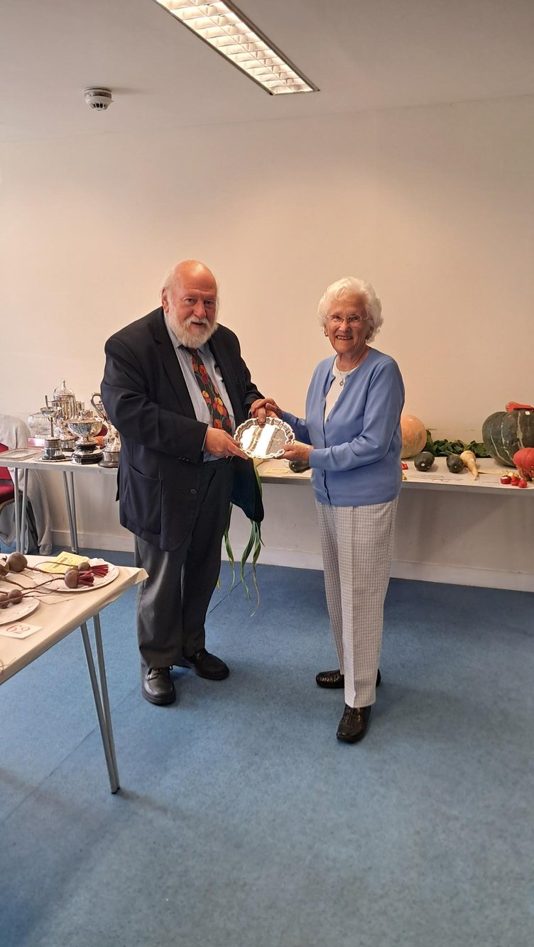 Jean Kewley wins an award