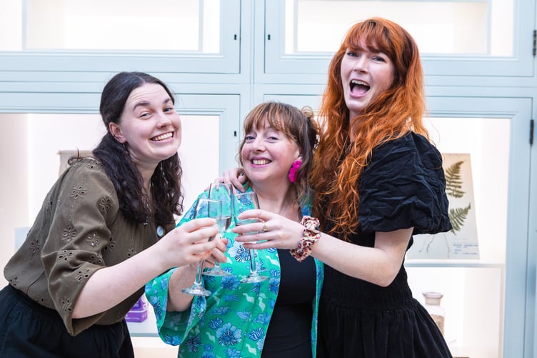 Members of the Biosphere team Rachel Smith, Jacqui Kennan and Breeshey Kermode
