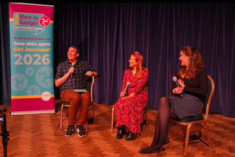 Rob Watts, Jen Thistle and Ruth Keggin at the Erins Art Centre