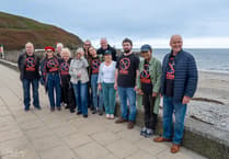 Sam Barks presents awards for east coast photo competition