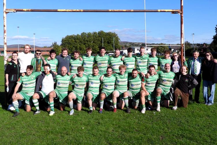 The Southern Nomads team that travelled to Dukinfield in the Cheshire Plate last weekend, suffering a narrow 27-20 defeat