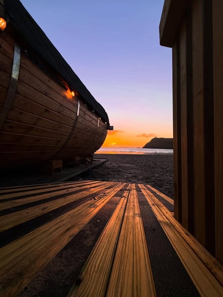 LJW Enterprises has been running the beach sauna Kishtey Cheh for more than three years