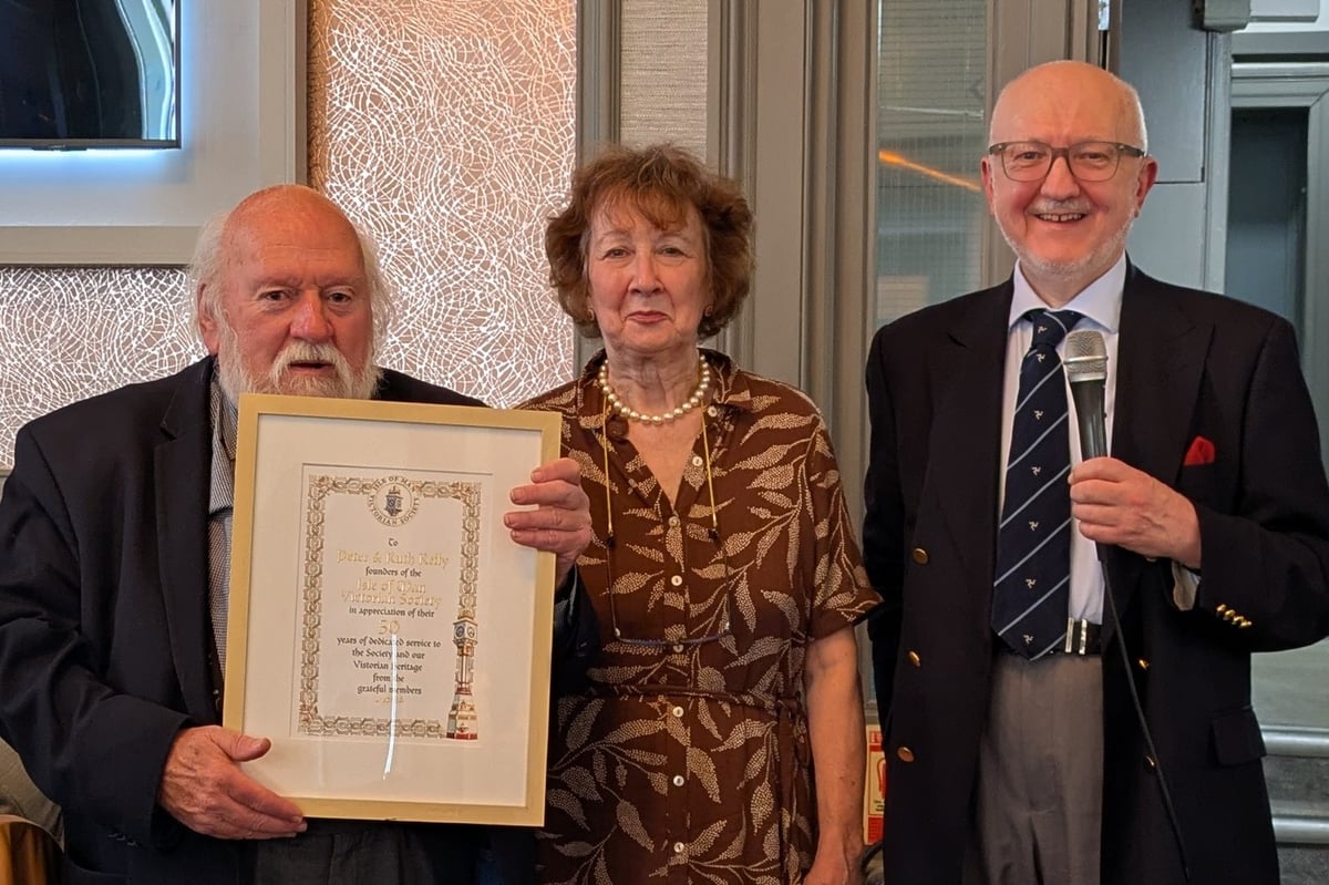 Isle of Man Victorian Society founders honoured at 50th anniversary lunch